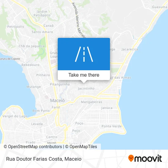 Rua Doutor Farias Costa map