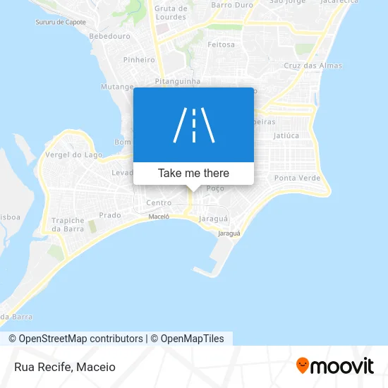 Rua Recife map