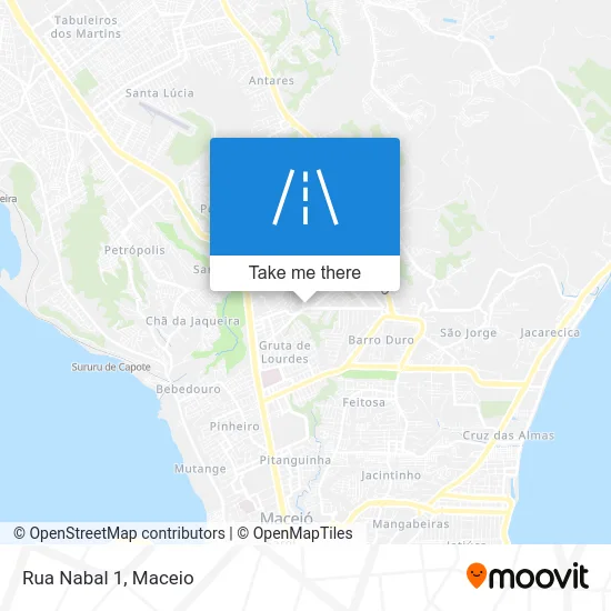 Rua Nabal 1 map