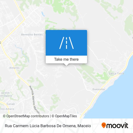 Rua Carmem Lúcia Barbosa De Omena map