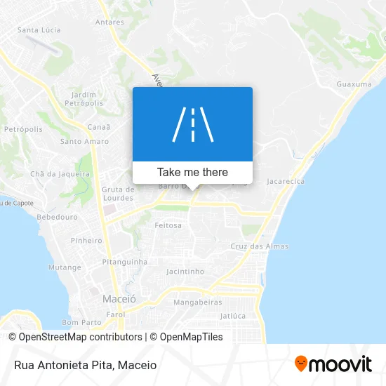 Rua Antonieta Pita map
