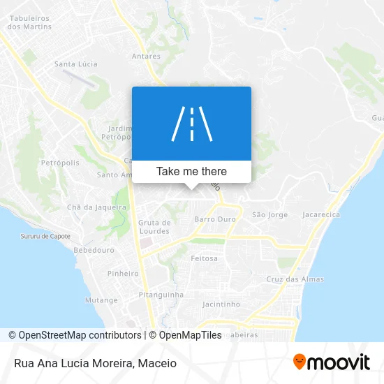 Rua Ana Lucia Moreira map