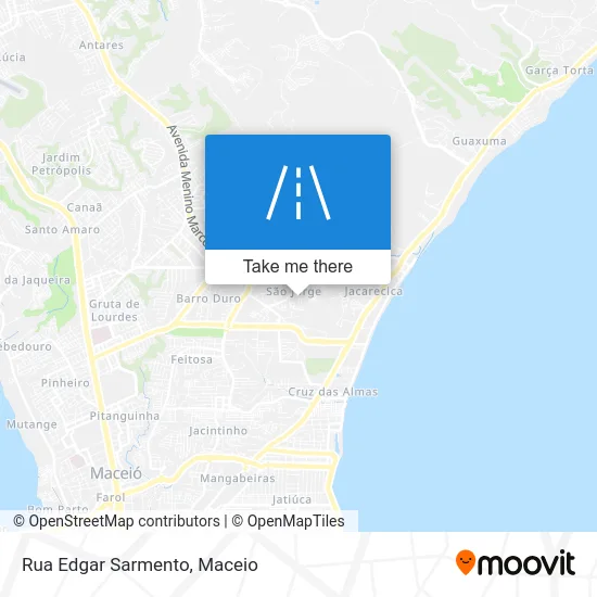 Rua Edgar Sarmento map