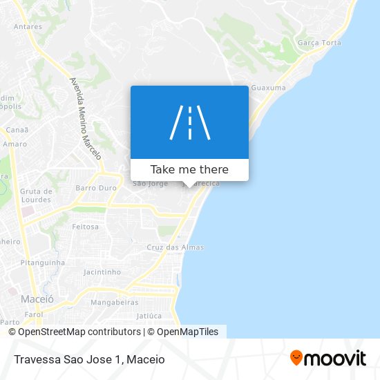 Travessa Sao Jose 1 map