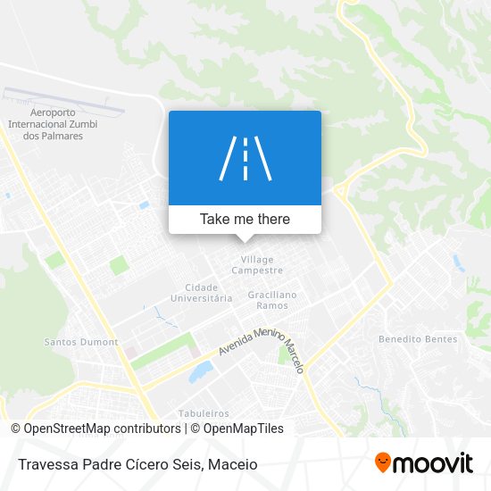Travessa Padre Cícero Seis map