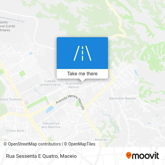 Rua Sessenta E Quatro map