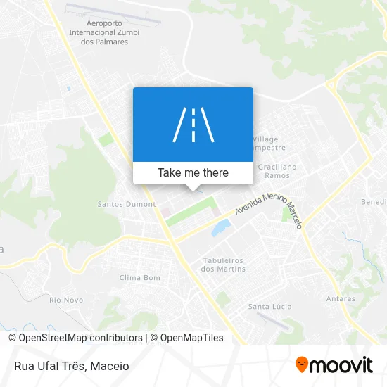 Rua Ufal Três map