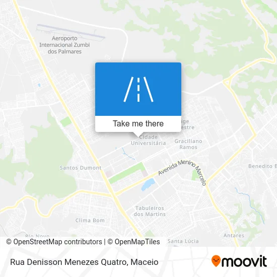 Rua Denisson Menezes Quatro map