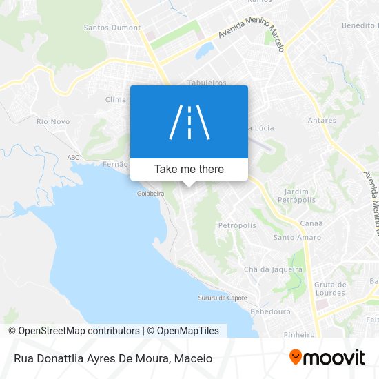 Rua Donattlia Ayres De Moura map
