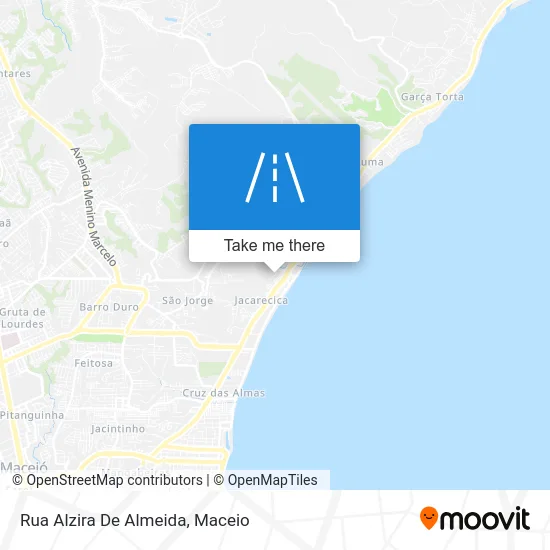 Rua Alzira De Almeida map