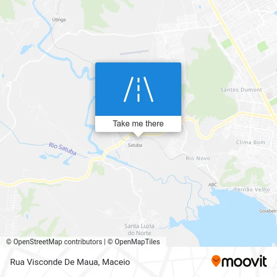 Rua Visconde De Maua map