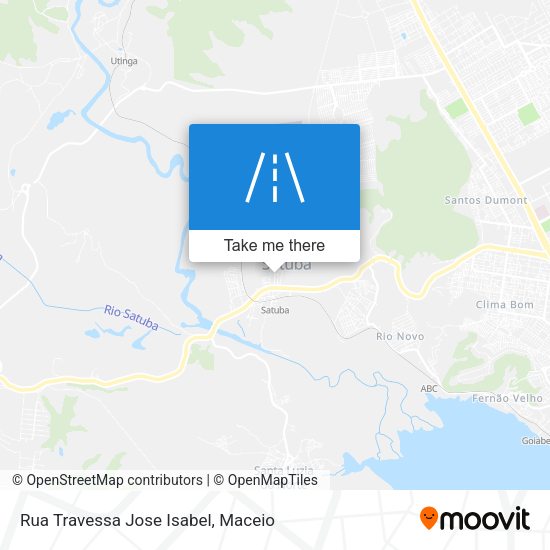 Rua Travessa Jose Isabel map