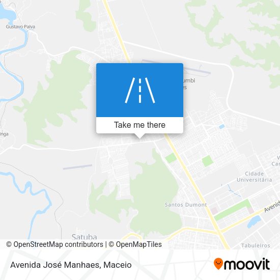 Avenida José Manhaes map