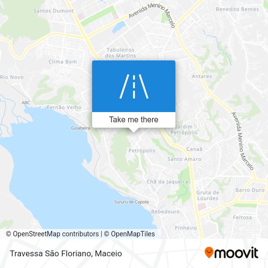Travessa São Floriano map