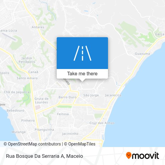 Rua Bosque Da Serraria A map