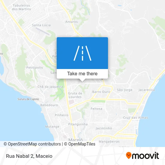 Rua Nabal 2 map