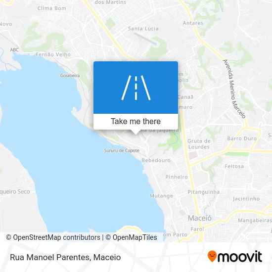 Rua Manoel Parentes map