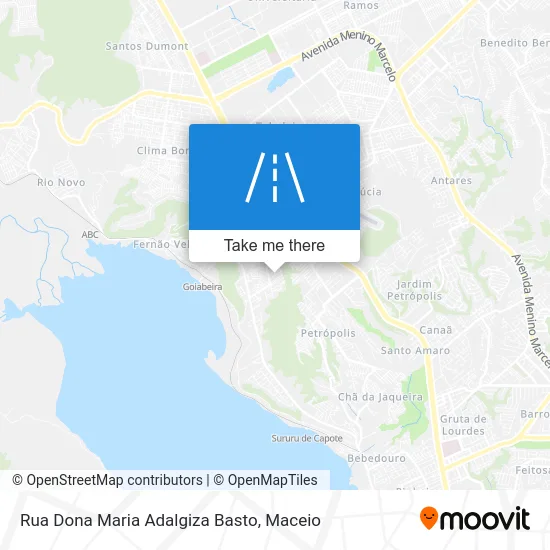 Rua Dona Maria Adalgiza Basto map