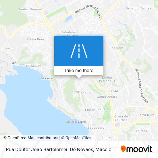 Rua Doutor João Bartolomeu De Novaes map
