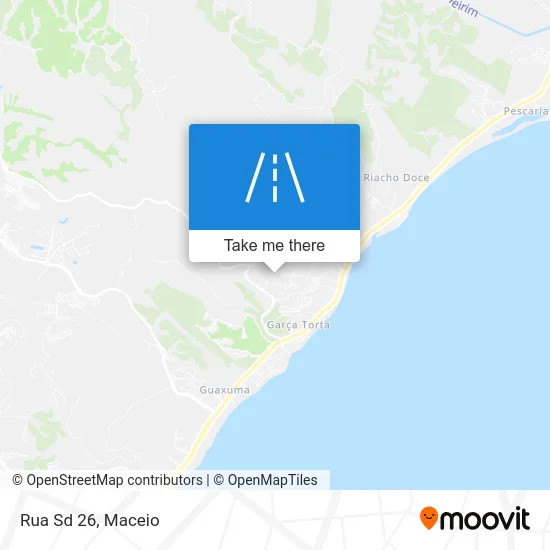 Rua Sd 26 map