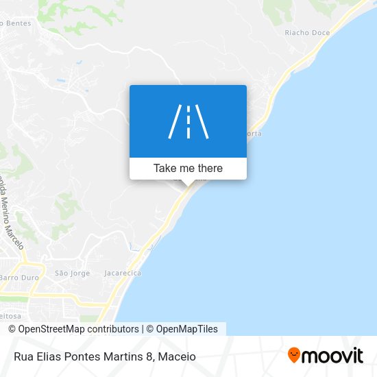 Rua Elias Pontes Martins 8 map
