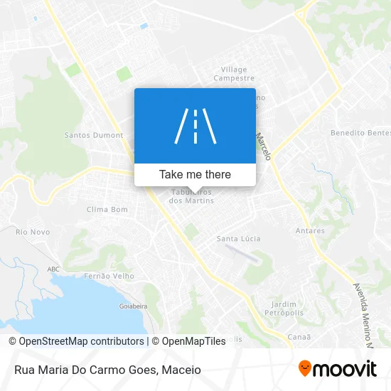 Rua Maria Do Carmo Goes map