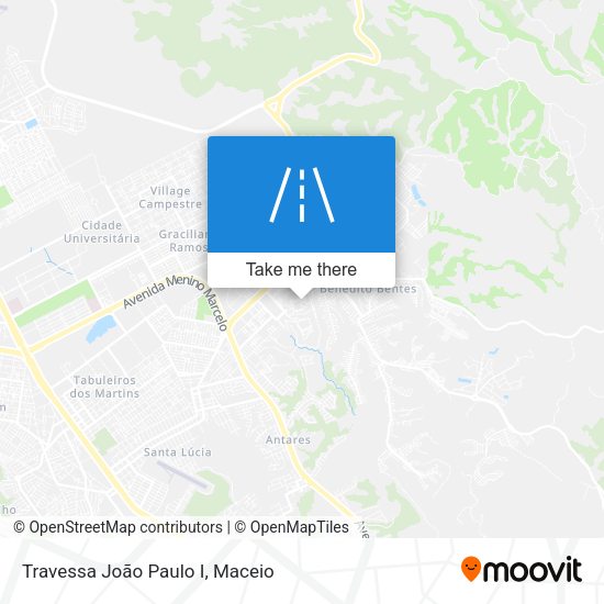 Travessa João Paulo I map