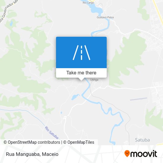 Rua Manguaba map