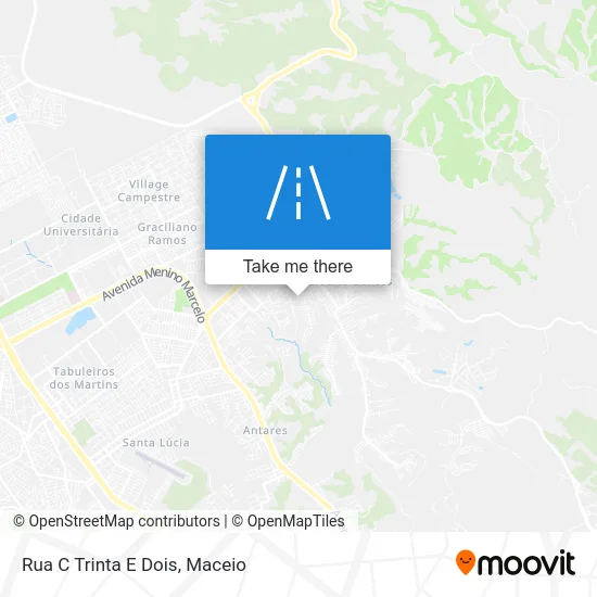 Rua C Trinta E Dois map