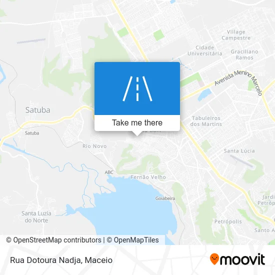 Rua Dotoura Nadja map