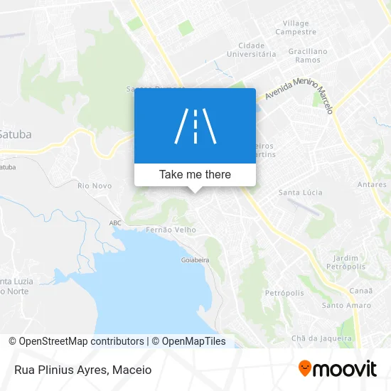 Rua Plinius Ayres map