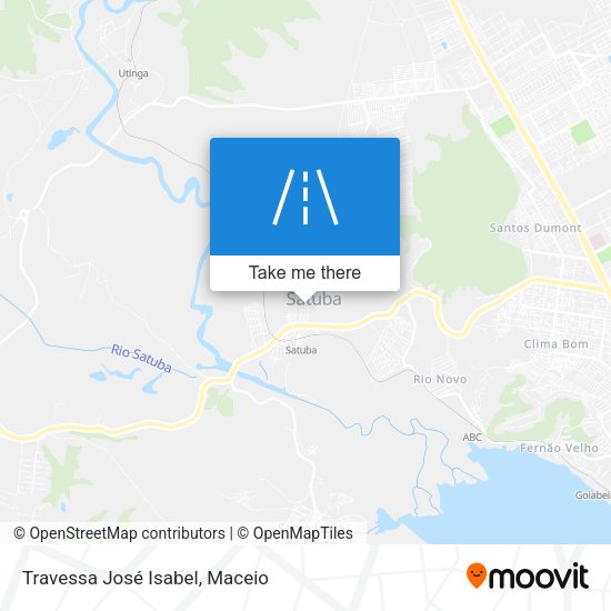 Travessa José Isabel map
