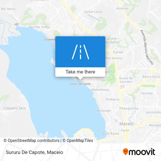 Sururu De Capote map