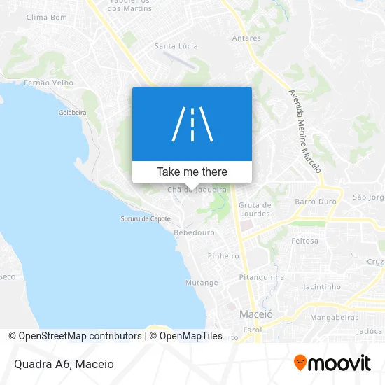 Quadra A6 map