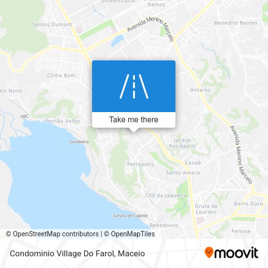 Condominio Village Do Farol map