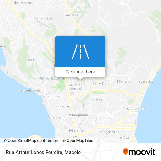 Rua Arthur Lopes Ferreira map