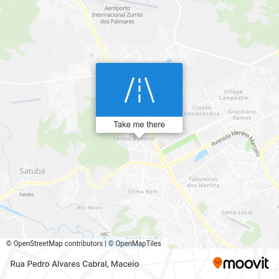 Rua Pedro Alvares Cabral map