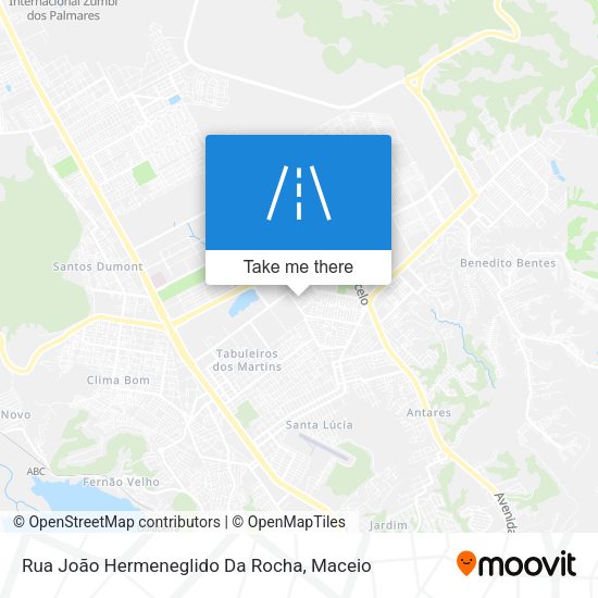 Rua João Hermeneglido Da Rocha map
