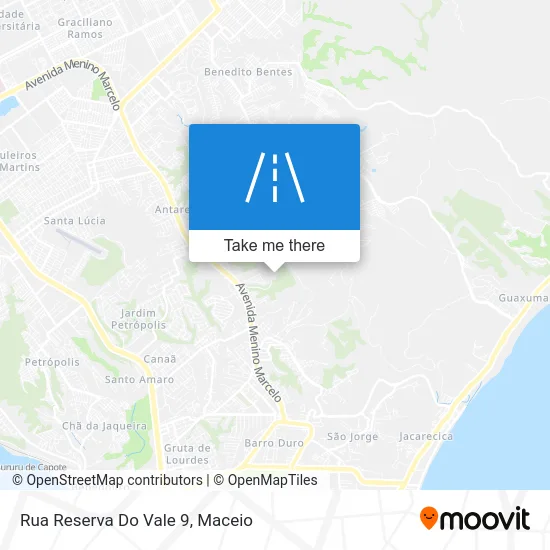 Rua Reserva Do Vale 9 map