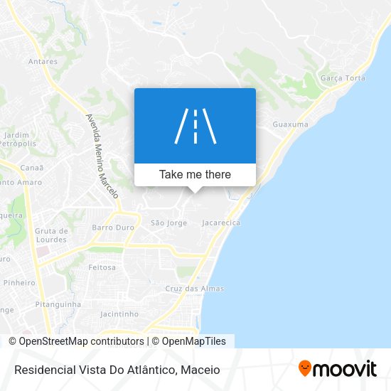 Residencial Vista Do Atlântico map