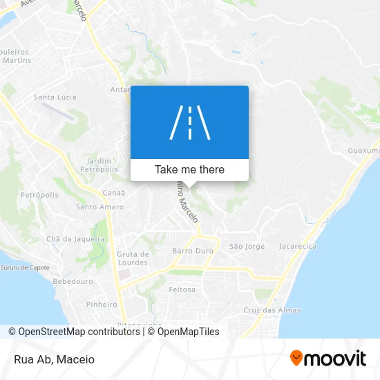 Rua Ab map
