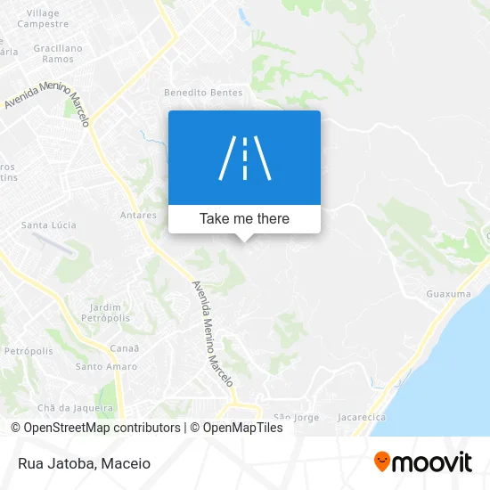 Rua Jatoba map