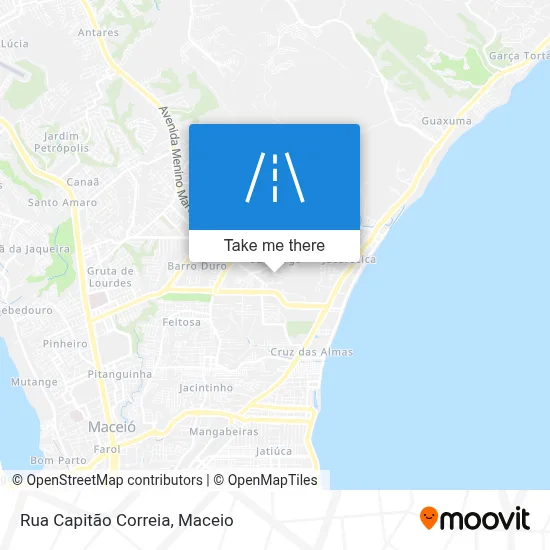 Rua Capitão Correia map