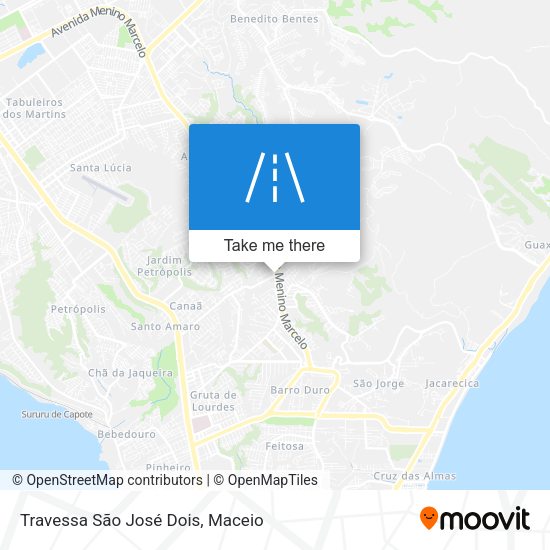Travessa São José Dois map