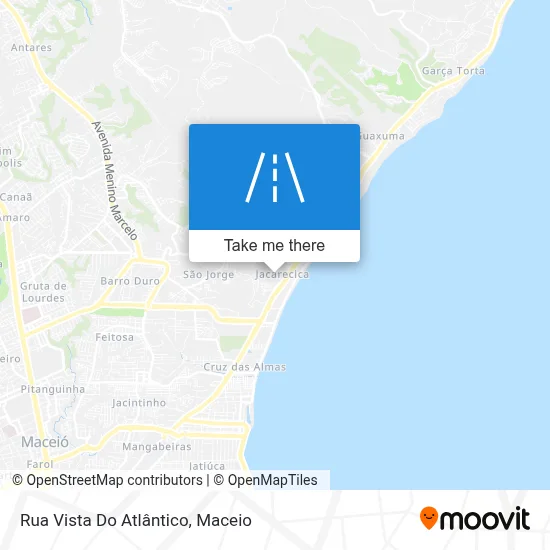 Rua Vista Do Atlântico map