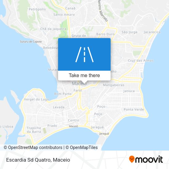 Escardia Sd Quatro map
