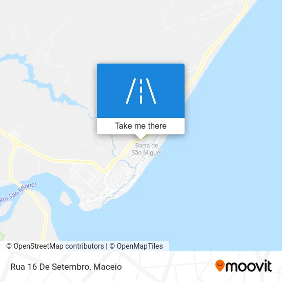 Rua 16 De Setembro map