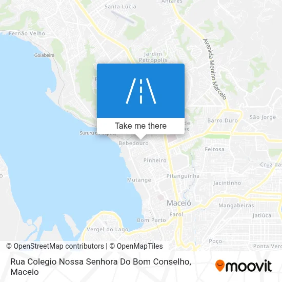 Rua Colegio Nossa Senhora Do Bom Conselho map