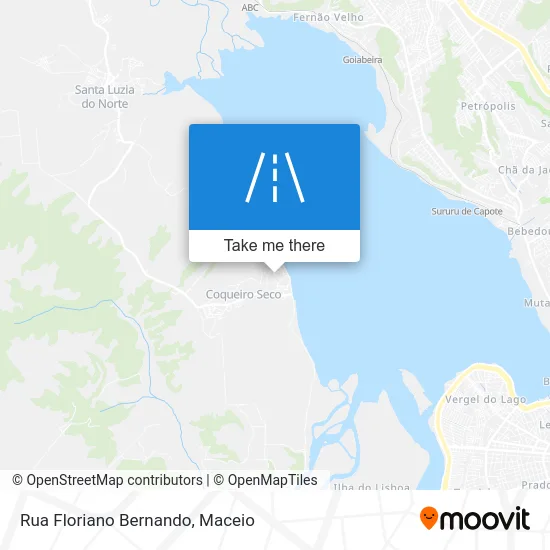 Rua Floriano Bernando map