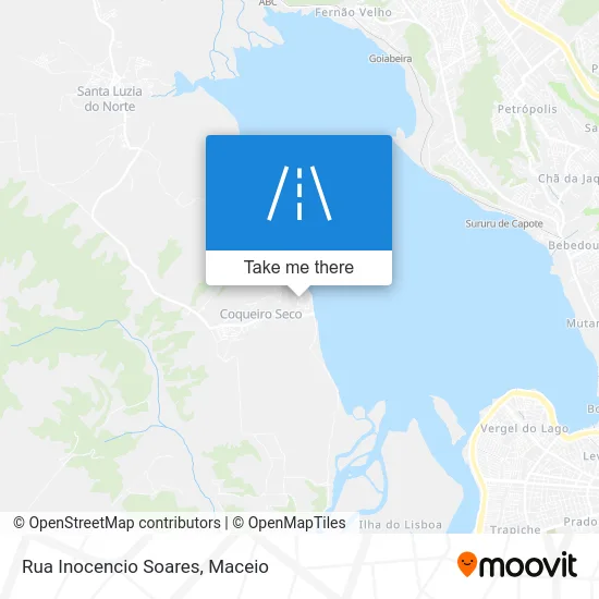 Rua Inocencio Soares map